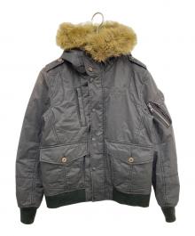 DIESEL（ディーゼル）の古着「ジップジャケット」｜ブラック