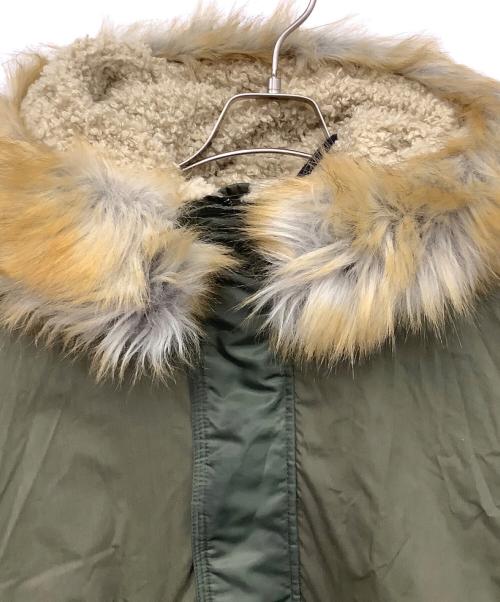 DIESEL（ディーゼル）DIESEL (ディーゼル) 中綿ジャケット グリーン サイズ:Ｌの古着・服飾アイテム