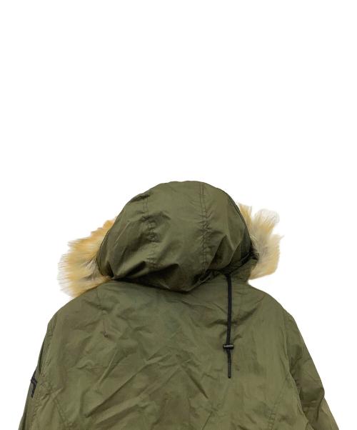 DIESEL（ディーゼル）DIESEL (ディーゼル) 中綿ジャケット グリーン サイズ:Ｌの古着・服飾アイテム