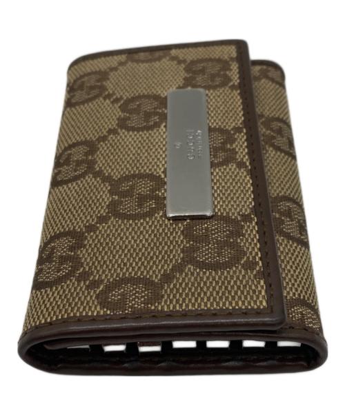 GUCCI（グッチ）GUCCI (グッチ) キーケース ベージュ サイズ:表記無しの古着・服飾アイテム
