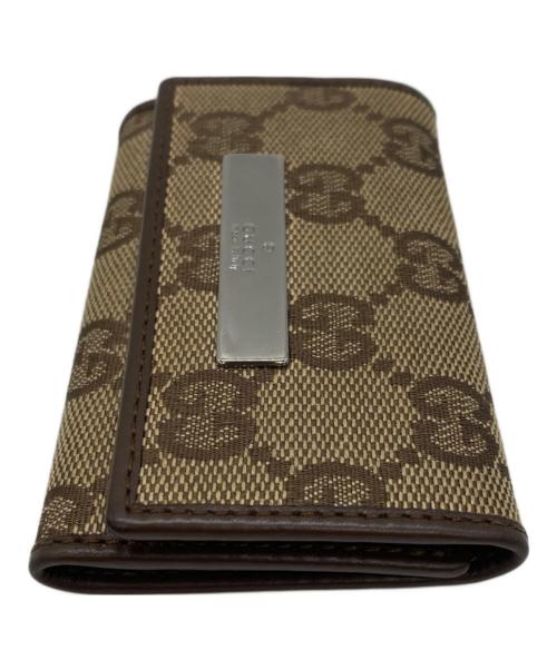 GUCCI（グッチ）GUCCI (グッチ) キーケース ベージュ サイズ:表記無しの古着・服飾アイテム