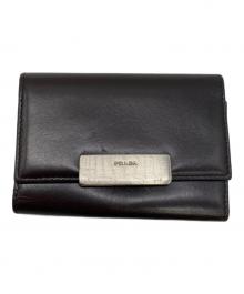 PRADA（プラダ）の古着「キーケース」｜ブラウン