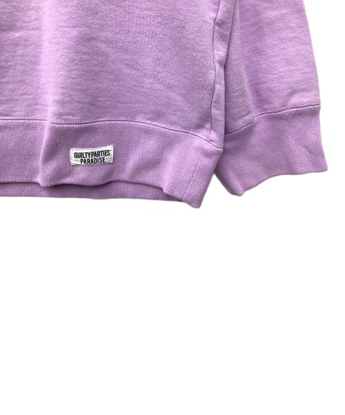 WACKO MARIA（ワコマリア）WACKO MARIA (ワコマリア) JEAN-MICHEL (ジャン・ミッシェル) クルーネックスウェット パープル サイズ:XLの古着・服飾アイテム