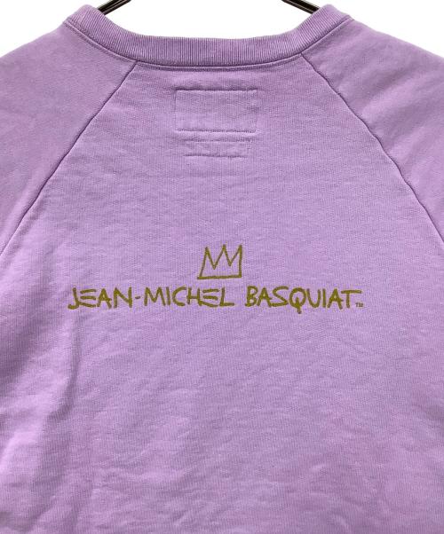 WACKO MARIA（ワコマリア）WACKO MARIA (ワコマリア) JEAN-MICHEL (ジャン・ミッシェル) クルーネックスウェット パープル サイズ:XLの古着・服飾アイテム