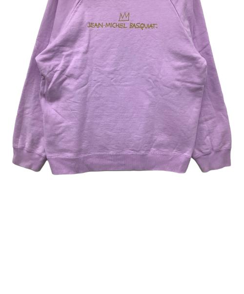 WACKO MARIA（ワコマリア）WACKO MARIA (ワコマリア) JEAN-MICHEL (ジャン・ミッシェル) クルーネックスウェット パープル サイズ:XLの古着・服飾アイテム