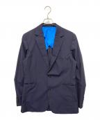 PAUL SMITHポールスミス）の古着「ライトウェイトテクスチャーアンコンジャケット」｜ネイビー