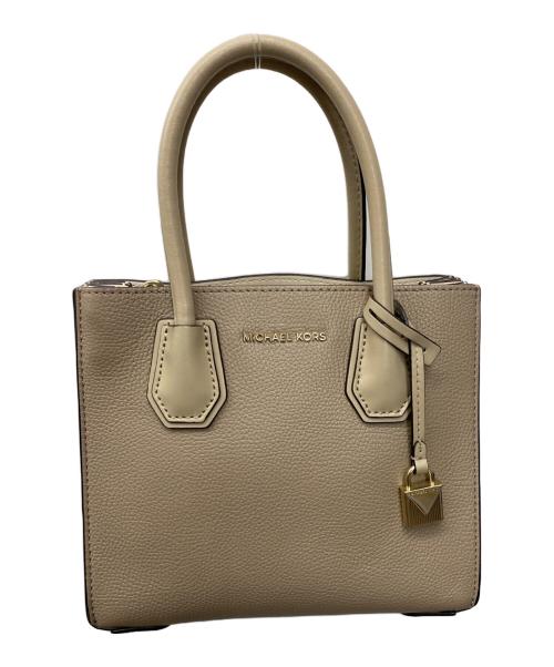 MICHAEL KORS（マイケルコース）MICHAEL KORS (マイケルコース) ハンドバッグ ベージュの古着・服飾アイテム
