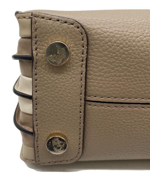 MICHAEL KORS（マイケルコース）MICHAEL KORS (マイケルコース) ハンドバッグ ベージュの古着・服飾アイテム