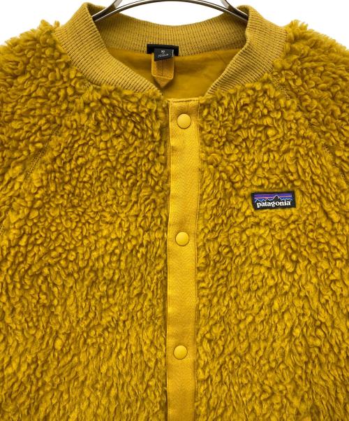 Patagonia（パタゴニア）Patagonia (パタゴニア) ボアフリースジャケット イエロー サイズ:XLの古着・服飾アイテム