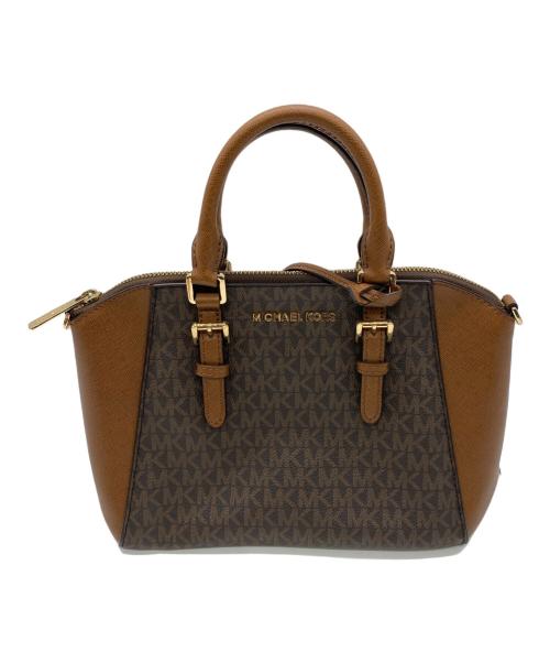 MICHAEL KORS（マイケル・コース）MICHAEL KORS (マイケル・コース) 2WAYショルダーバッグ ブラウン サイズ:表記無しの古着・服飾アイテム