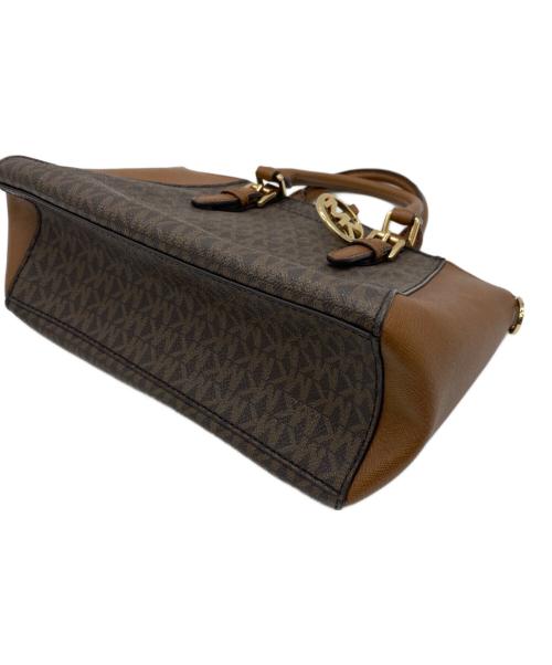 MICHAEL KORS（マイケル・コース）MICHAEL KORS (マイケル・コース) 2WAYショルダーバッグ ブラウン サイズ:表記無しの古着・服飾アイテム