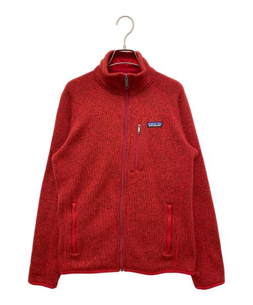 Patagonia（パタゴニア）Patagonia (パタゴニア) ニットジップジャケット レッド サイズ:Ｓの古着・服飾アイテム