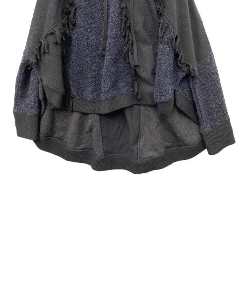 A.F ARTEFACT（エーエフ アーティファクト）A.F ARTEFACT (エーエフ アーティファクト) パーカー ブラック×ネイビー サイズ:2の古着・服飾アイテム