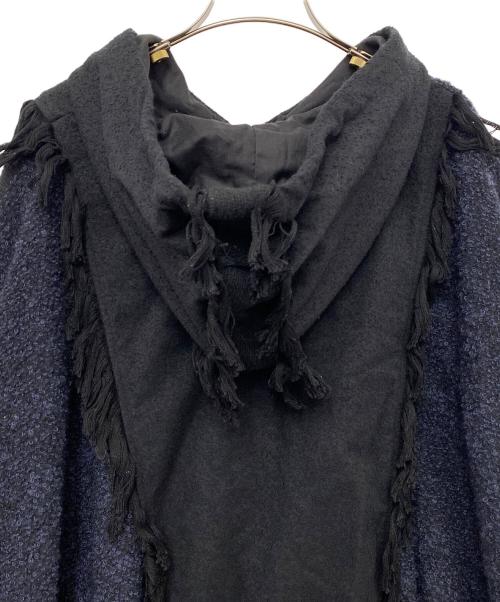 A.F ARTEFACT（エーエフ アーティファクト）A.F ARTEFACT (エーエフ アーティファクト) パーカー ブラック×ネイビー サイズ:2の古着・服飾アイテム