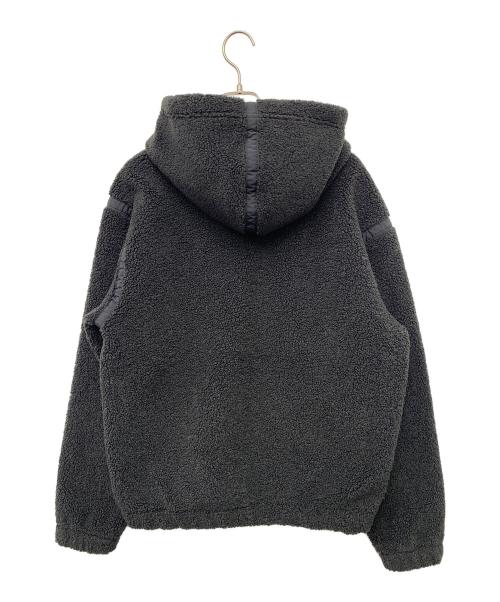 adidas（アディダス）adidas (アディダス) パーカー付ボアジャケット ブラック サイズ:Ｌ 未使用品の古着・服飾アイテム