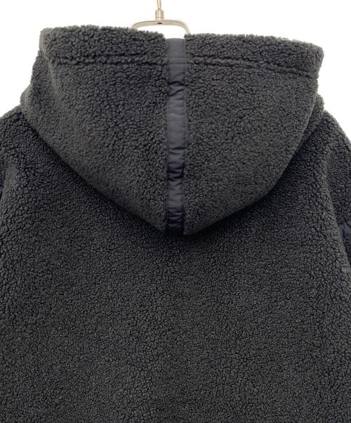 adidas（アディダス）adidas (アディダス) パーカー付ボアジャケット ブラック サイズ:Ｌ 未使用品の古着・服飾アイテム