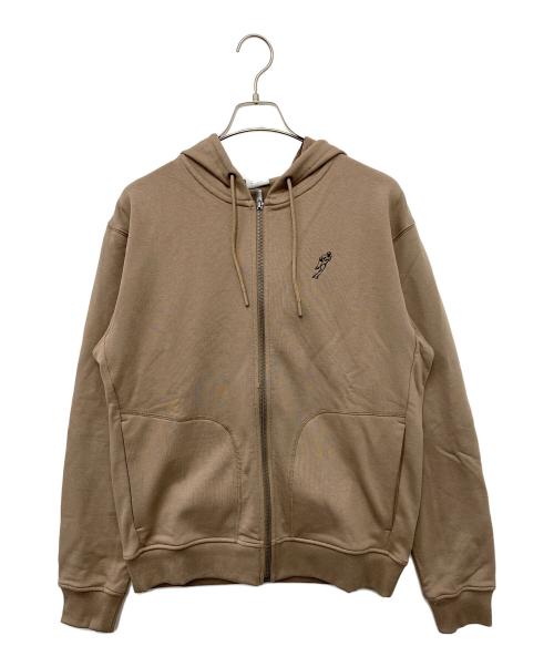 NEW BALANCE（ニューバランス）NEW BALANCE (ニューバランス) ジップパーカー ブラウン サイズ:Ｓ 未使用品の古着・服飾アイテム