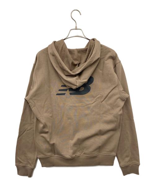 NEW BALANCE（ニューバランス）NEW BALANCE (ニューバランス) ジップパーカー ブラウン サイズ:Ｓ 未使用品の古着・服飾アイテム