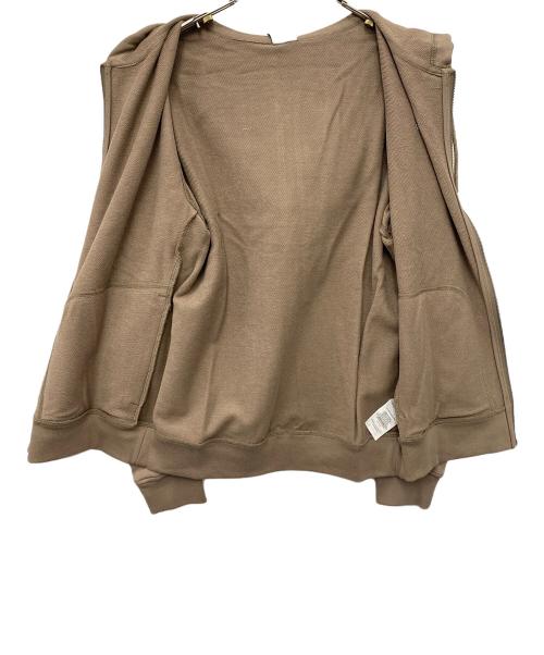 NEW BALANCE（ニューバランス）NEW BALANCE (ニューバランス) ジップパーカー ブラウン サイズ:Ｓ 未使用品の古着・服飾アイテム