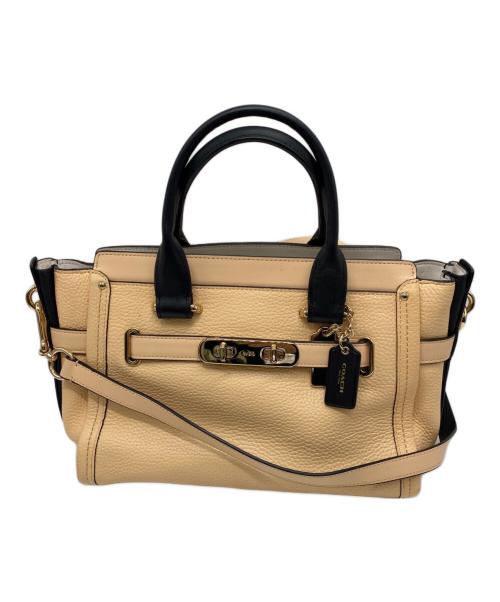 COACH（コーチ）COACH (コーチ) 2WAYバッグ ベージュ サイズ:表記無しの古着・服飾アイテム