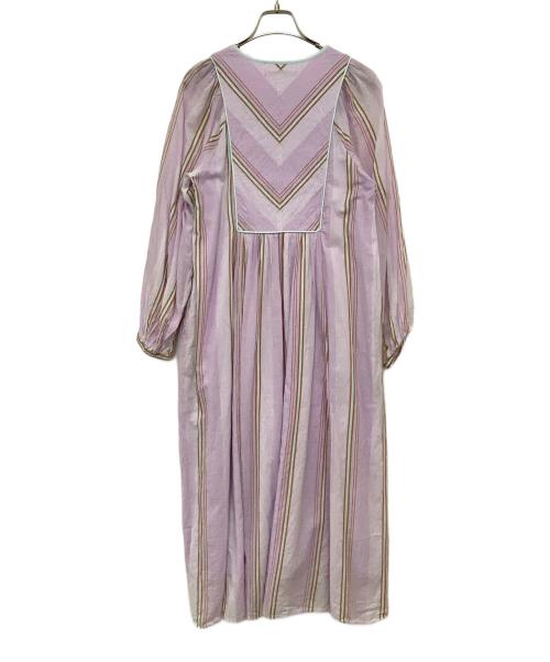 ne quittez pas（ヌキテパ）ne quittez pas (ヌキテパ) 長袖ワンピース ピンク サイズ:Ｓの古着・服飾アイテム