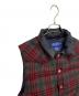 PENDLETON (ペンドルトン) ダウンベスト レッド×グリーン サイズ:Ｓ：5000円