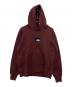 THE NORTH FACE（ザ ノース フェイス）の古着「プルオーバーパーカー」｜ボルドー