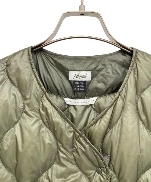 NANGA（ナンガ）NANGA (ナンガ) ダウンコート カーキ サイズ:Ｌの古着・服飾アイテム