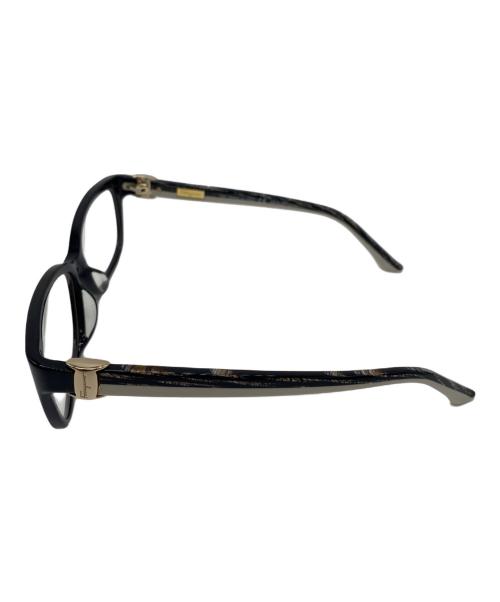 Salvatore Ferragamo（サルヴァトーレ フェラガモ）Salvatore Ferragamo (サルヴァトーレ フェラガモ) 伊達眼鏡 ブラック サイズ:55□15の古着・服飾アイテム