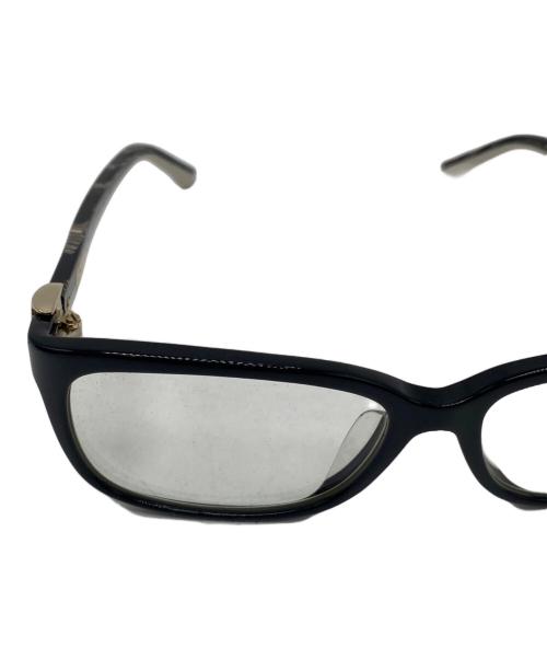 Salvatore Ferragamo（サルヴァトーレ フェラガモ）Salvatore Ferragamo (サルヴァトーレ フェラガモ) 伊達眼鏡 ブラック サイズ:55□15の古着・服飾アイテム