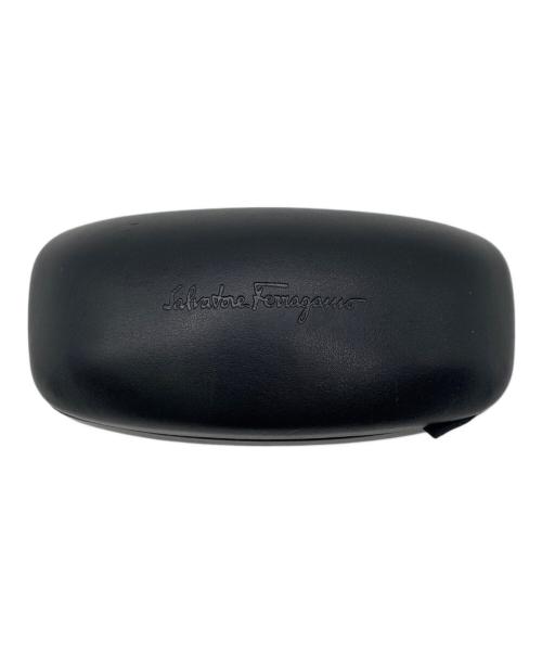 Salvatore Ferragamo（サルヴァトーレ フェラガモ）Salvatore Ferragamo (サルヴァトーレ フェラガモ) 伊達眼鏡 ブラック サイズ:55□15の古着・服飾アイテム