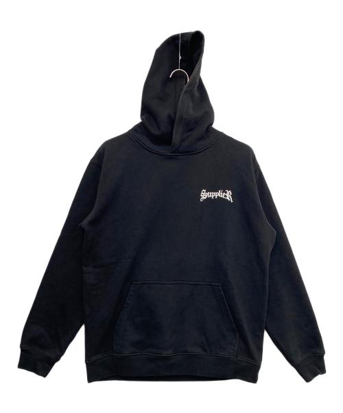 SUPPLIER（サプライヤー）SUPPLIER (サプライヤー) パーカー ブラック サイズ:Ｌの古着・服飾アイテム