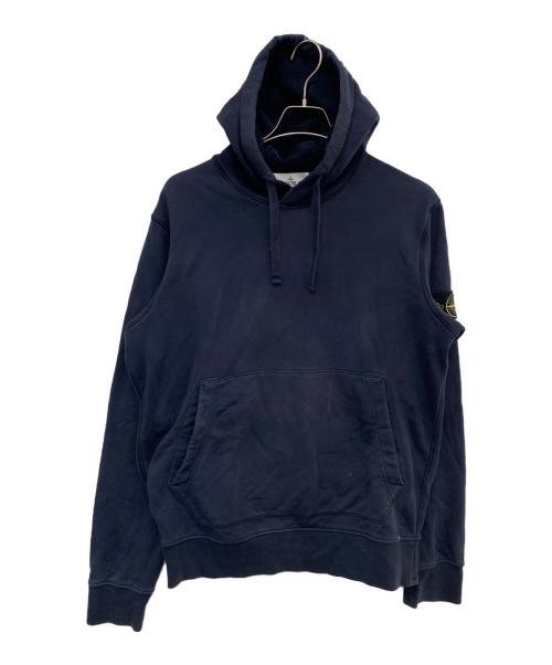 STONE ISLAND（ストーンアイランド）STONE ISLAND (ストーンアイランド) プルオーバーパーカー ブラック サイズ:Lの古着・服飾アイテム