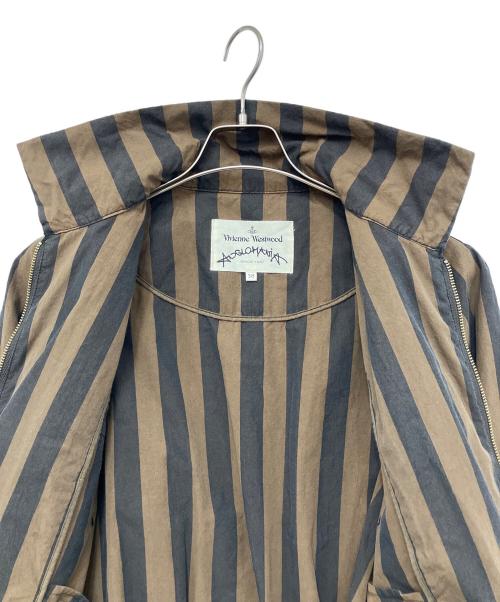 Vivienne Westwood ANGLOMANIA（ヴィヴィアンウエストウッドアングロマニア）VIVIENNE WESTWOOD ANGLOMANIA (ヴィヴィアンウエストウッドアングロマニア) ジップジャケット ブラウン サイズ:38の古着・服飾アイテム