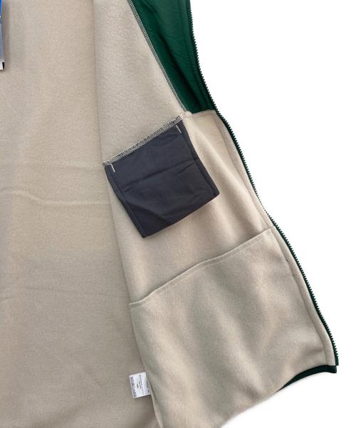 Columbia（コロンビア）Columbia (コロンビア) ストームクレストロードベスト ベージュ×グリーン サイズ:XLの古着・服飾アイテム