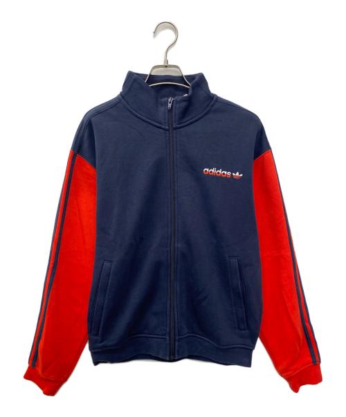 adidas（アディダス）adidas (アディダス) トラックジャケット ネイビー×レッド サイズ:Mの古着・服飾アイテム