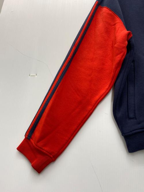 adidas（アディダス）adidas (アディダス) トラックジャケット ネイビー×レッド サイズ:Mの古着・服飾アイテム