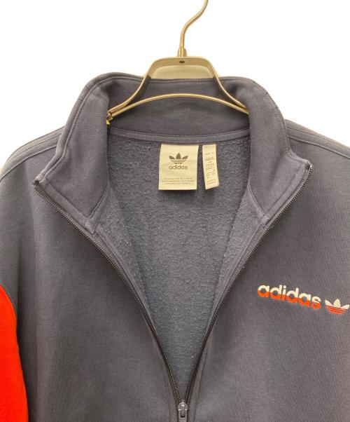 adidas（アディダス）adidas (アディダス) トラックジャケット ネイビー×レッド サイズ:Mの古着・服飾アイテム