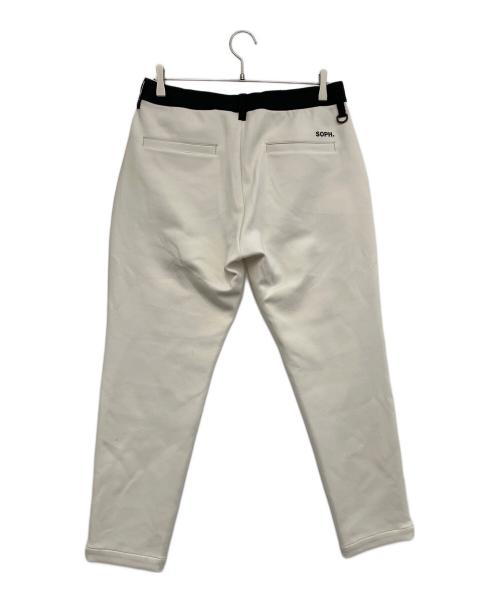SOPH.（ソフ）SOPH. (ソフ) Bristol (ブリストル) TECH SWEAT FLAT HEM PANTS アイボリー サイズ:Ｌの古着・服飾アイテム