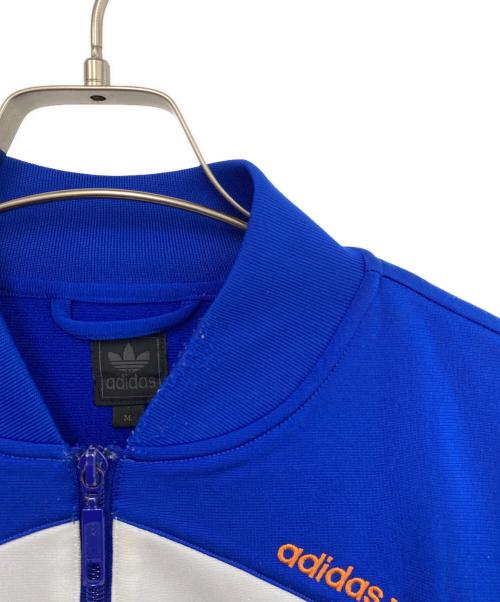 adidas（アディダス）adidas (アディダス) トラックジャケット ホワイト×ブルー サイズ:Ｍの古着・服飾アイテム