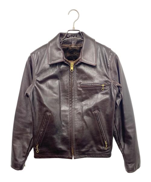 Schott（ショット）Schott (ショット) レザージャケット ブラウン サイズ:34の古着・服飾アイテム