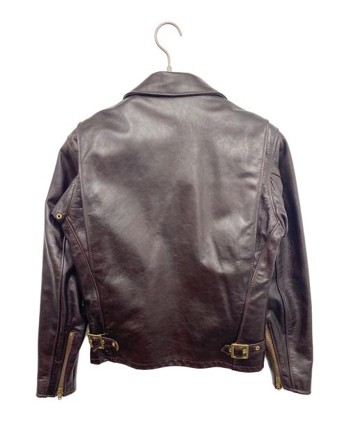 Schott（ショット）Schott (ショット) レザージャケット ブラウン サイズ:34の古着・服飾アイテム