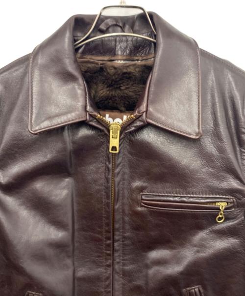 Schott（ショット）Schott (ショット) レザージャケット ブラウン サイズ:34の古着・服飾アイテム