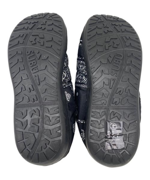 SUBU（スブ）SUBU (スブ) F.C.R.B. (エフシーレアルブリストル) スリッポン ブラック サイズ:26-27.5の古着・服飾アイテム