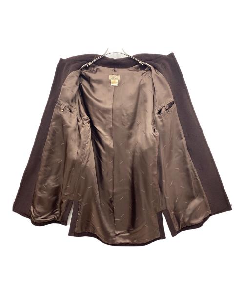 HERMES（エルメス）HERMES (エルメス) ダッフルコート ダークブラウン サイズ:50の古着・服飾アイテム