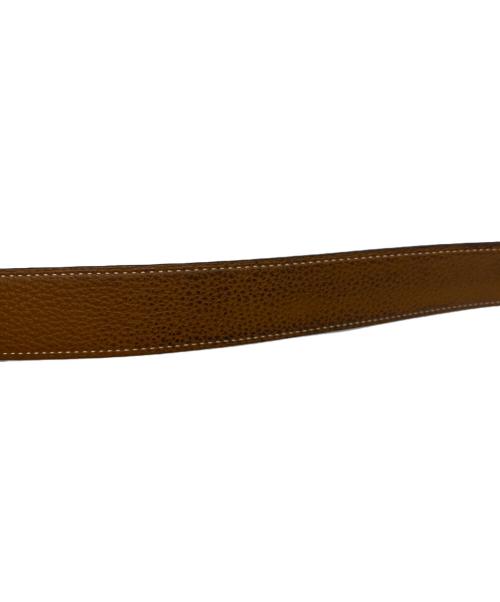 HERMES（エルメス）HERMES (エルメス) レザーベルト ブラック サイズ:115CMの古着・服飾アイテム