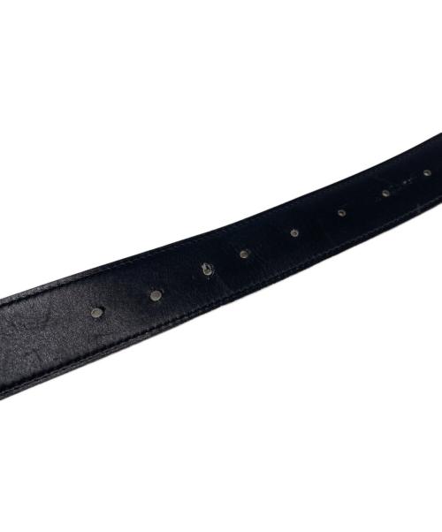 HERMES（エルメス）HERMES (エルメス) レザーベルト ブラック サイズ:115CMの古着・服飾アイテム