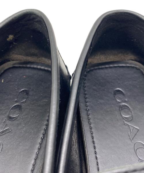 COACH（コーチ）COACH (コーチ) ドライビングシューズ ブラック サイズ:27の古着・服飾アイテム