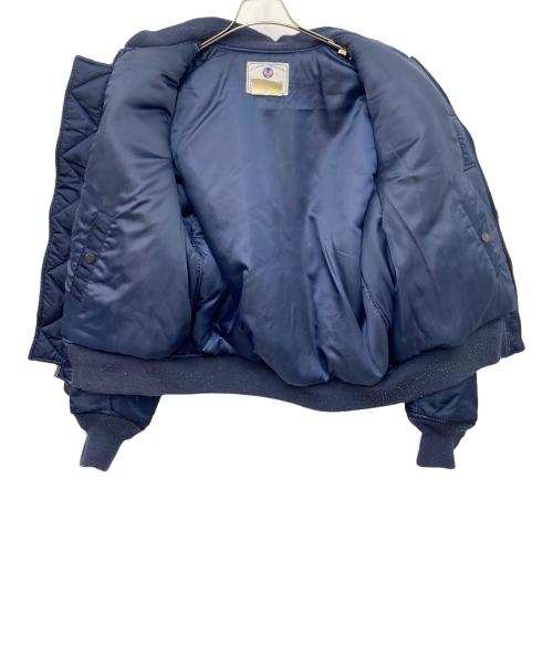 US AIR FORCE（ユーエスエアフォース）US AIR FORCE (ユーエスエアフォース) フライトジャケット ネイビー サイズ:42の古着・服飾アイテム