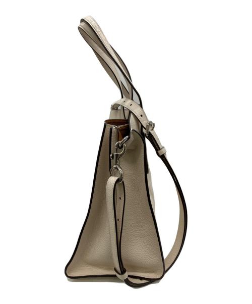 COACH（コーチ）COACH (コーチ) ハンドバッグ アイボリーの古着・服飾アイテム